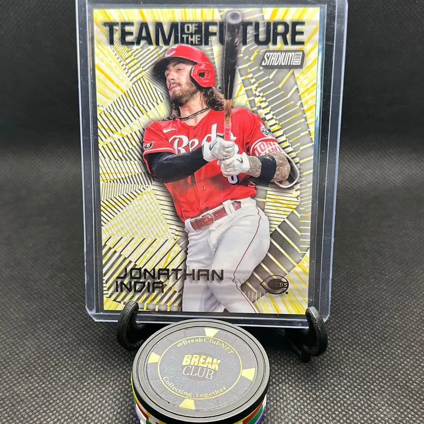 Jonathan India 2022 Stadium Club Team of the Future /99 Cincinnati Reds