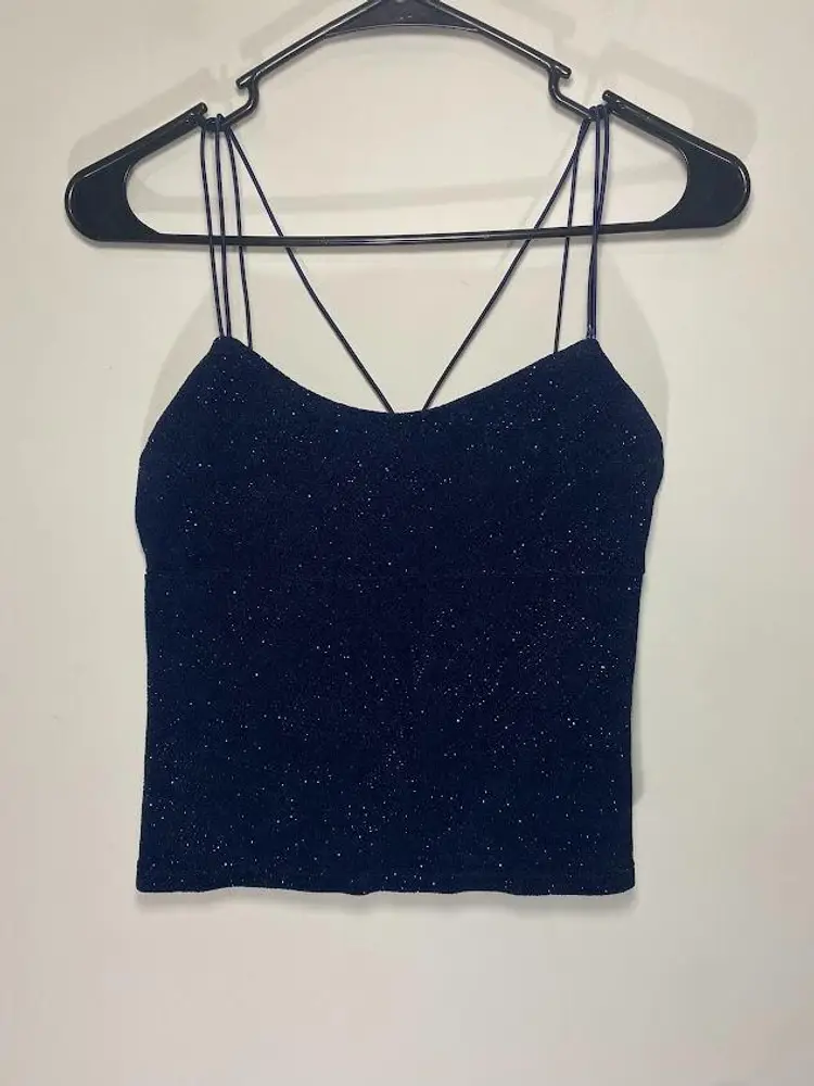 Byer Too Y2k 2-piece Dress Navy Shimmer