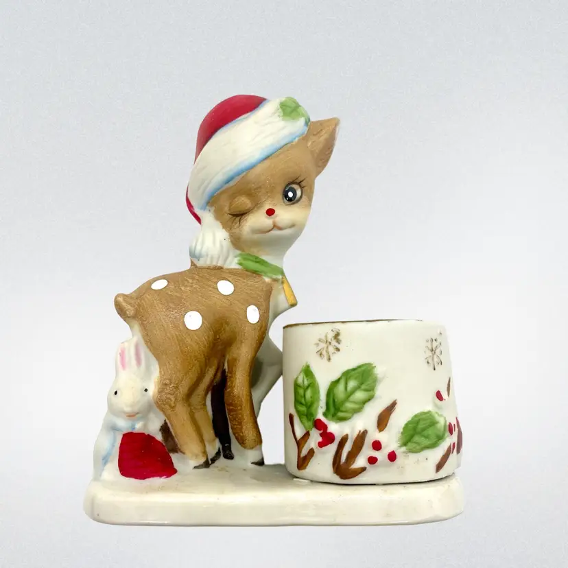 Jasco “Little Reindeer” Tea Light Holder