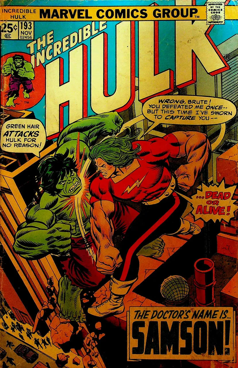 The Incredible Hulk 193 Doc Samson 1975