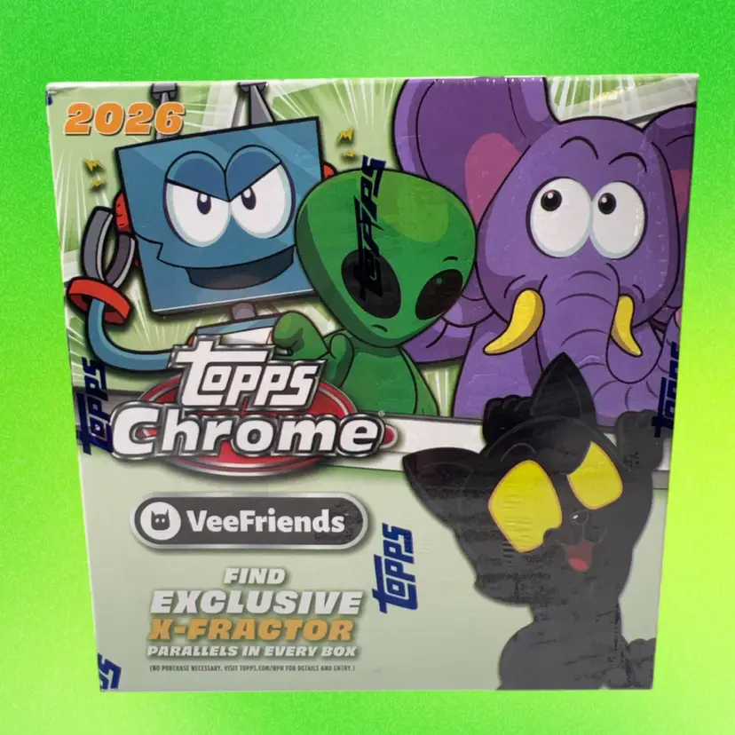 2026 Topps Chrome VeeFriends Mega Box (free shipping)