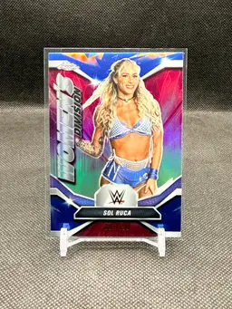 Sol Ruca 2026 Topps Chrome WWE Women's Division Blue /150