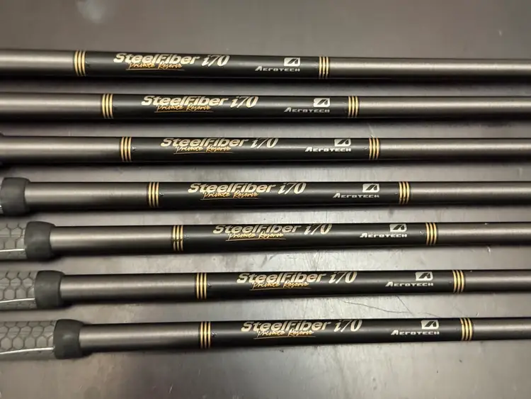 PXG 0311 XP Gen5 Black Label Elite Iron Set 5-PW, GW Aerotech Steelfiber R Flex