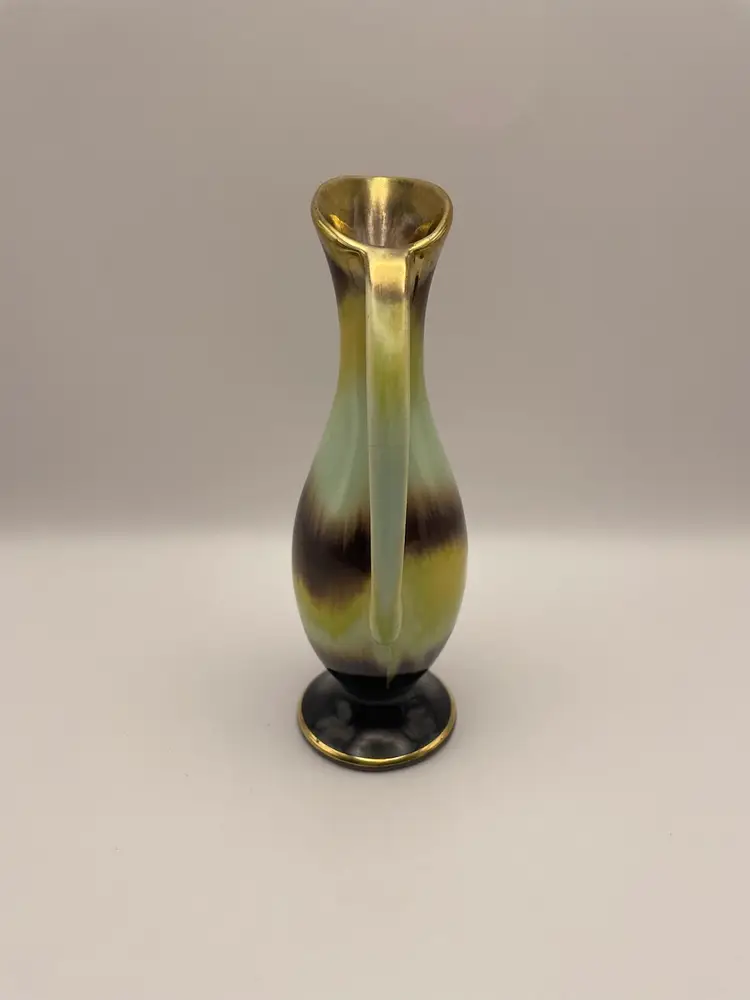 Vintage MCM Bay Keramik, West Germany Art Pottery Pitcher, 5.5”, Stamped #523-17