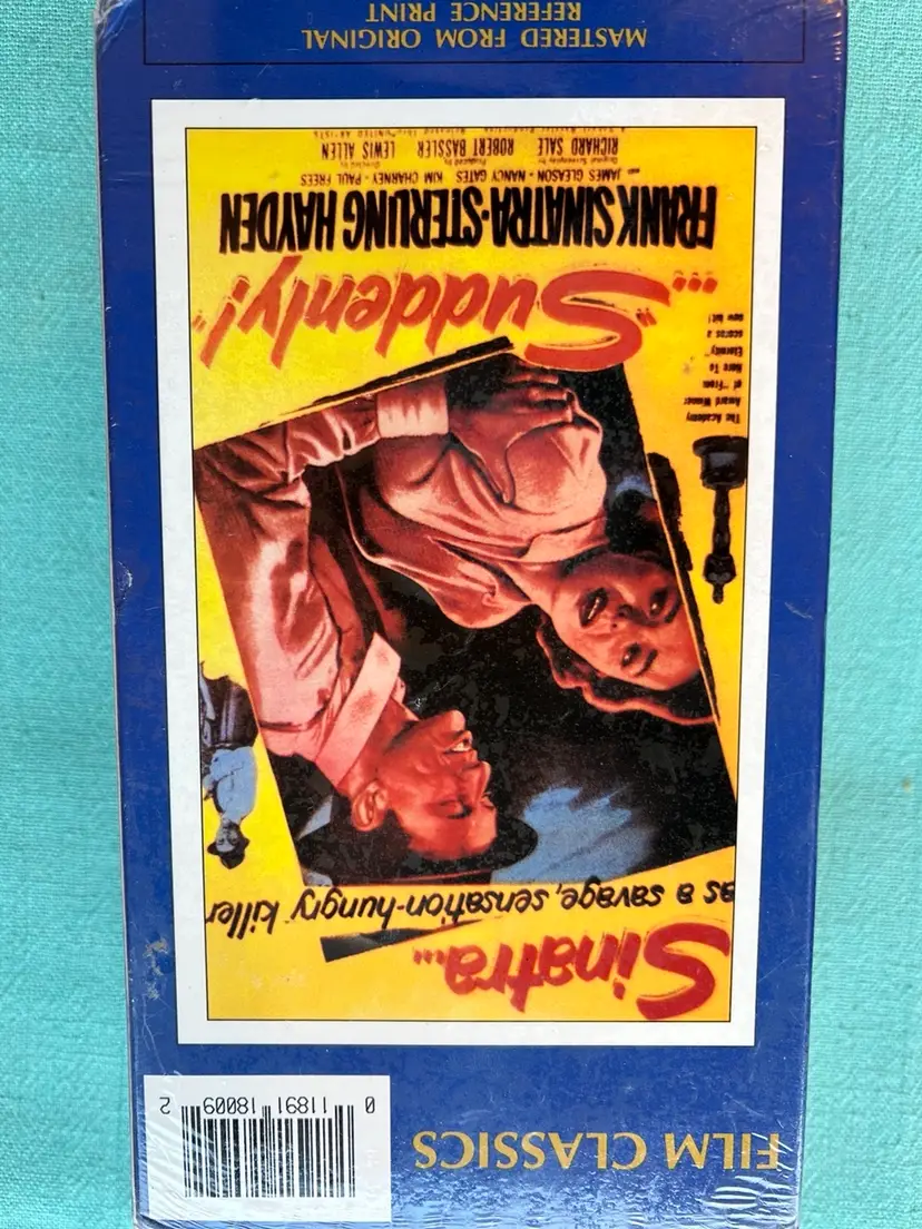 Frank Sinatra - Suddenly & Man With The Golden Arm (VHS, 2 Pack) BRAND NEW