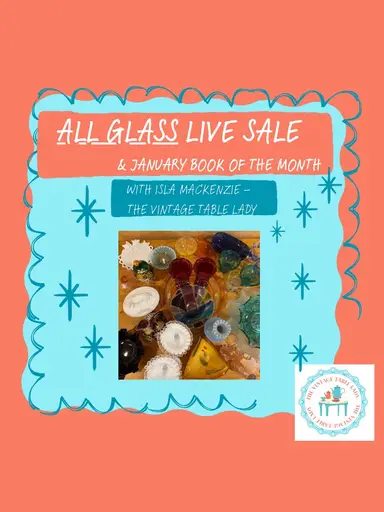 All Glass & January Book of the Month!
