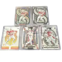 2024 Panini Select Drake Maye Rookie Red & Blue Prizm Shock/Base/Inserts! New England Patriots