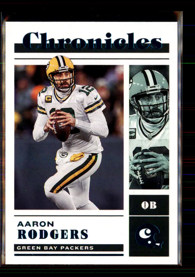 Aaron Rodgers 2022 Panini Chronicles Teal #23 - (113) - Green Bay Packers