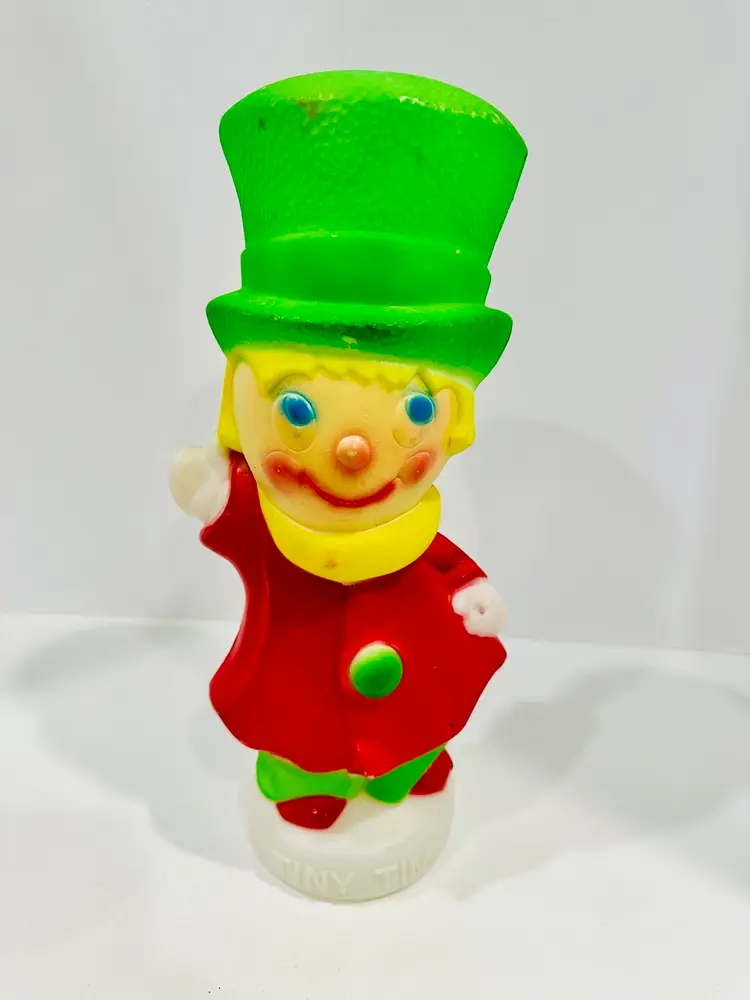 Tiny Tim 1972 Empire 13 inch Christmas Blow Mold Carolina Enterprises