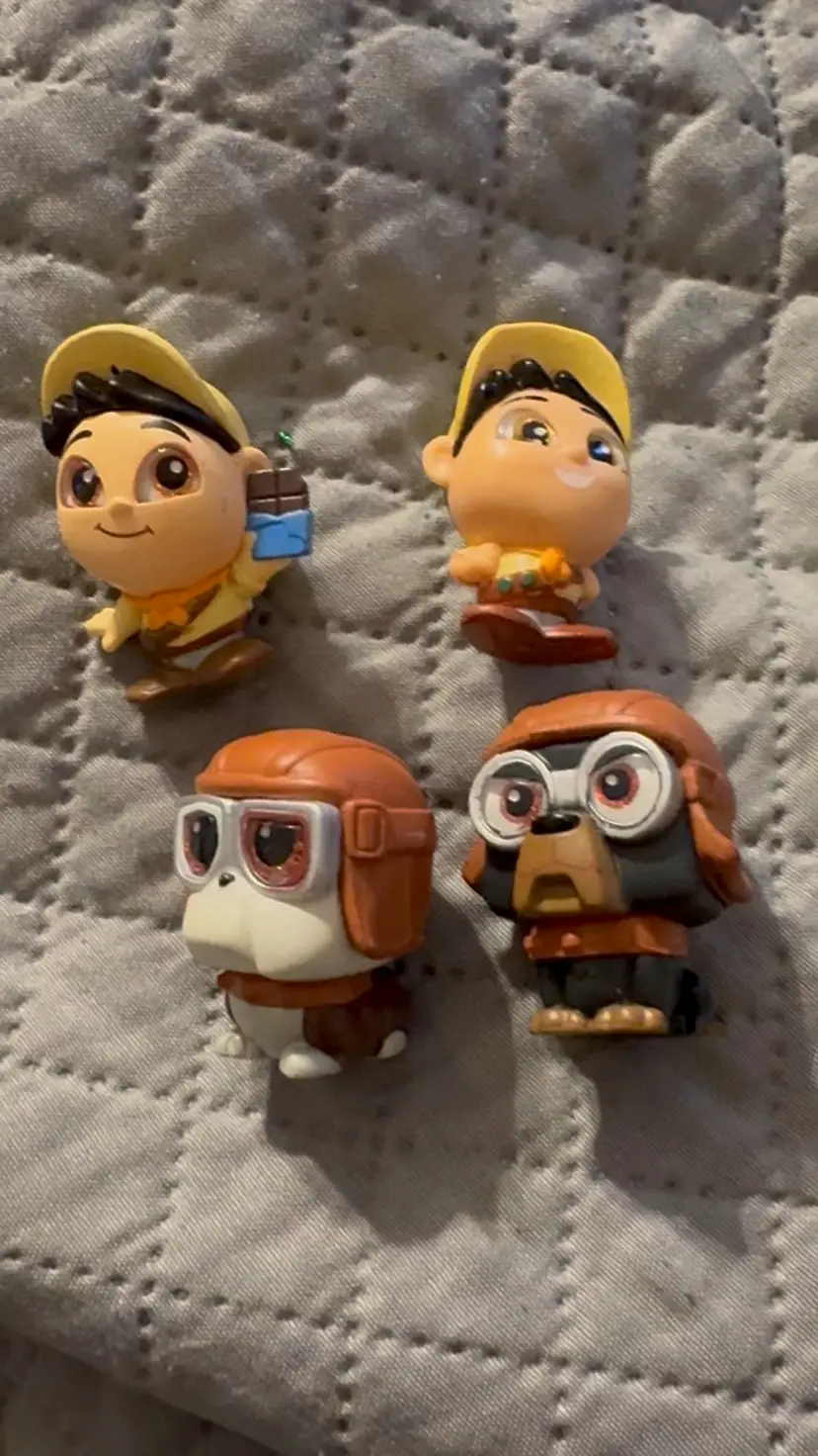 Disney Doorables RUSSELL Mini Figures Lot Of 4