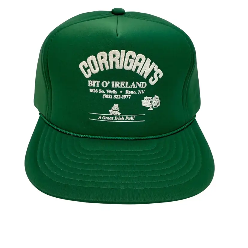 Vintage Corrigans Bit O’Ireland Irish Pub Trucker Style Snapback