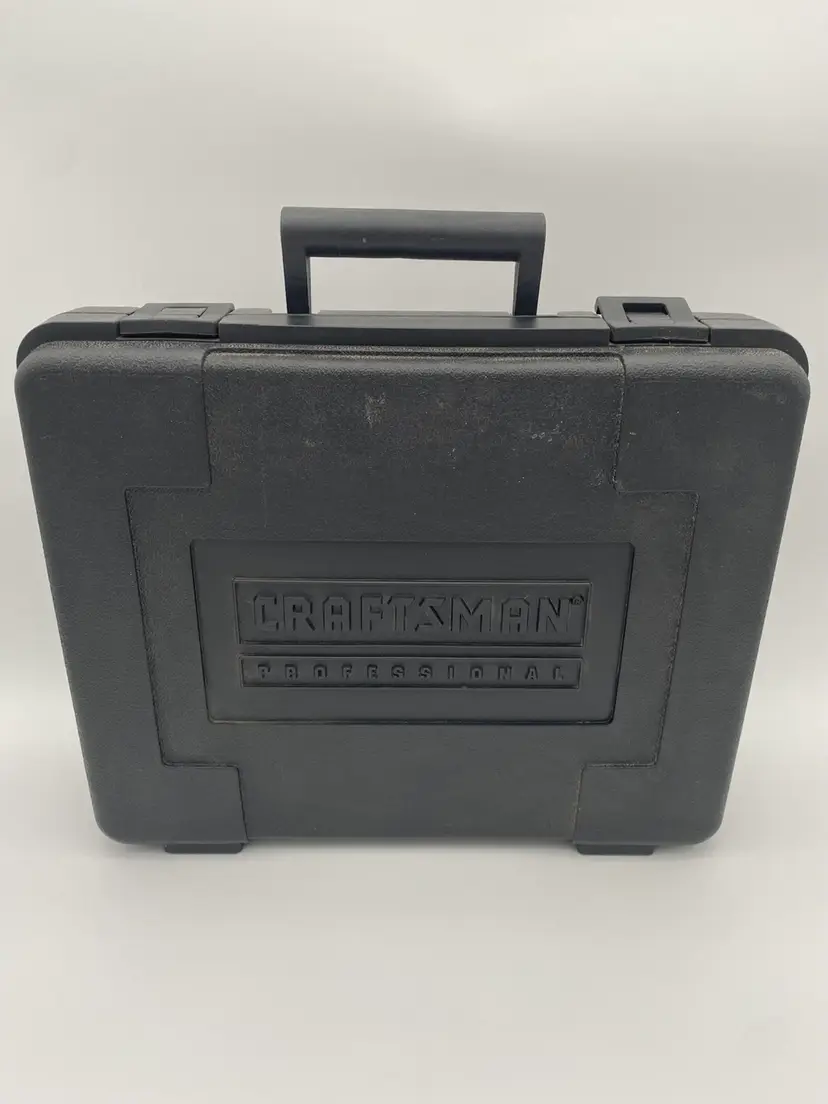 Craftsman Professional Black Hard Plastic Power Tool Carrying Case - 16"x13"