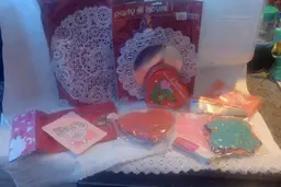 Vintage Valentine Ephemera,  8 items for $12.