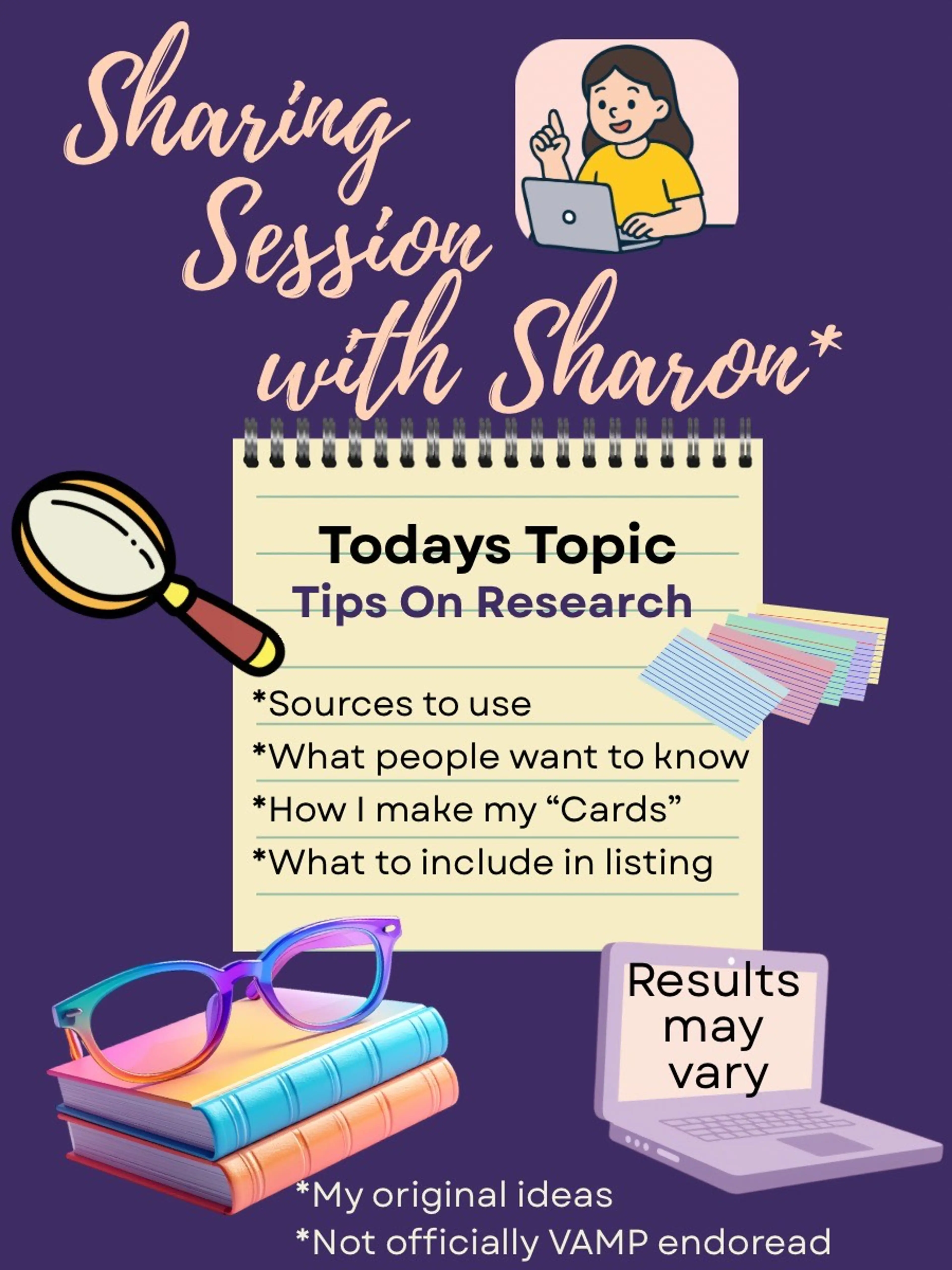 Sharing Session With Sharon