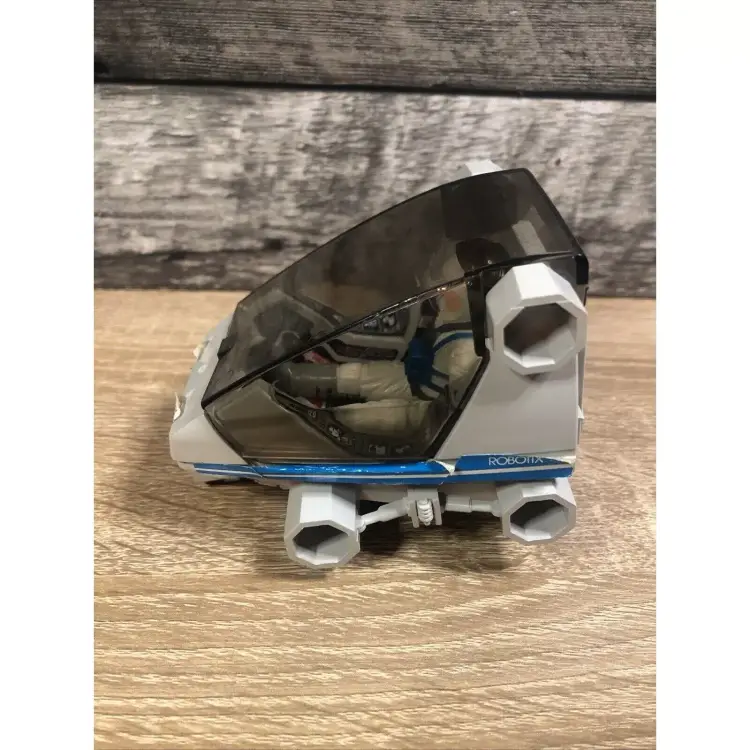 Vintage 1984 Milton Bradley Robotix R-2000 Pilot with Visor & Cockpit