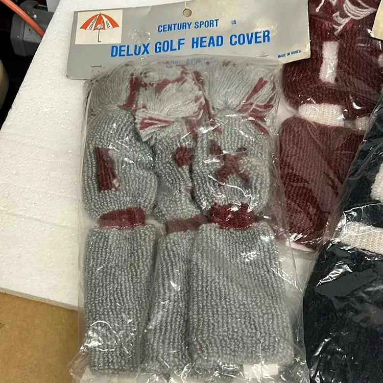 8 Packs Of NOS Vintage Pom Pom Head Covers