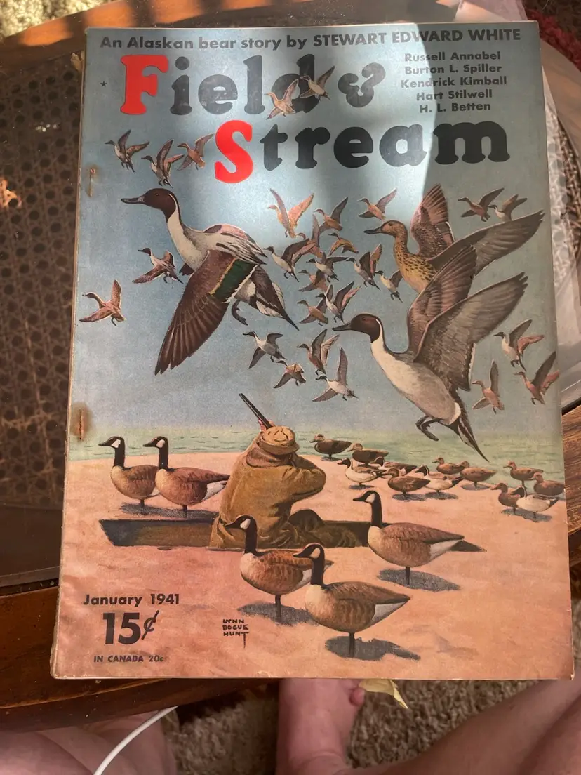Field And Stream January 1941 Vintage Hunting Magazine Hunting Fishing