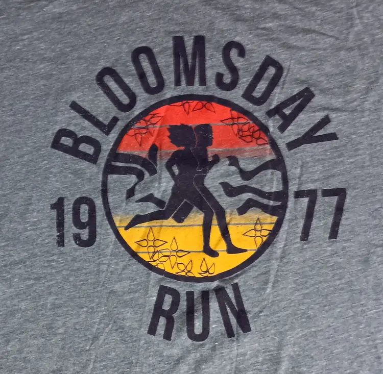 vintage style Bloomsday Run 1977 t-shirt NEW Inaugural marathon race spokane