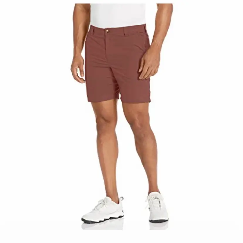 $45 Columbia Men's Washed Out Short, Light Raisin, 50
