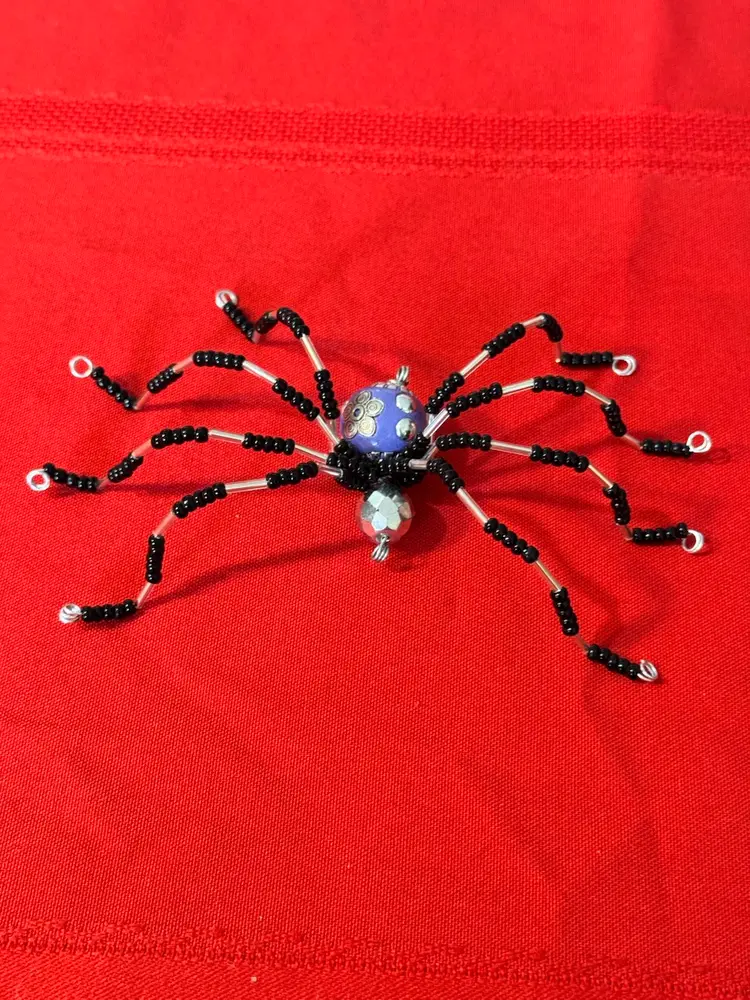 Christmas Spider Daddy Long Legs 5” Wide