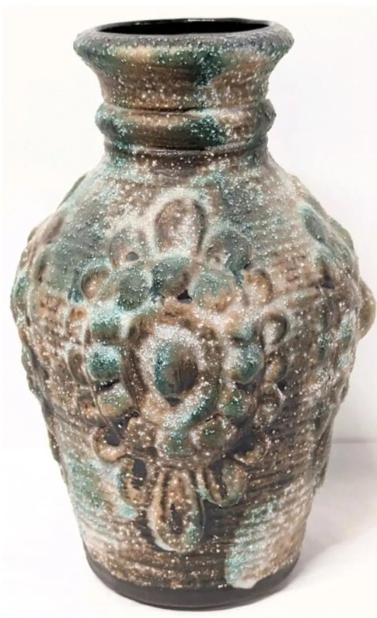 Vintage Signed CARSTENS TONNIESHOF West Germany Vase, #7395-25, 10" Tall, No Chips or Cracks