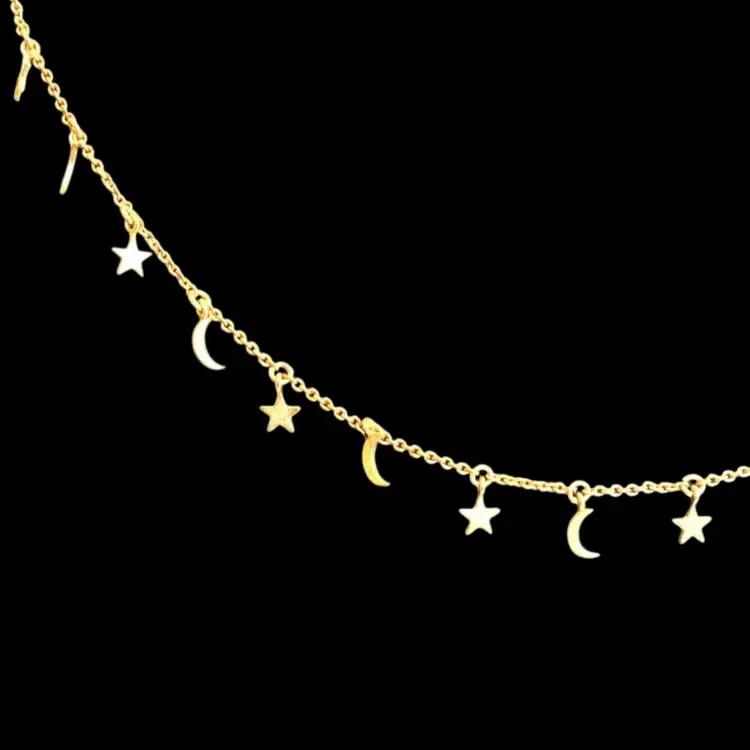 Moon & Stars Necklace