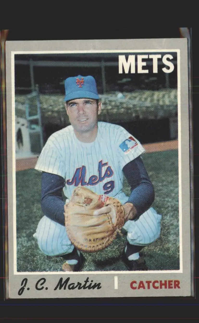 J.C. Martin 1970 Topps #488 - (pk6) - New York Mets