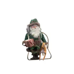 VINTAGE ORNAMENT 
CHRISTMAS SANTA 
Signed By Gladys Boalt 1998

Holiday Christmas Thanksgiving Harvest Autumn Halloween Party Gift