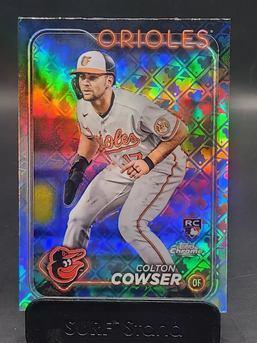 2024 Topps Chrome Logofractor Colton Cowser