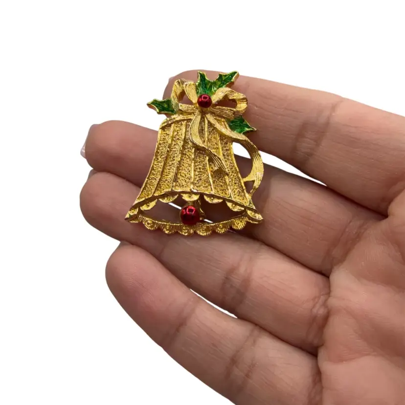 Vintage Christmas Bell pin by Gerry’s