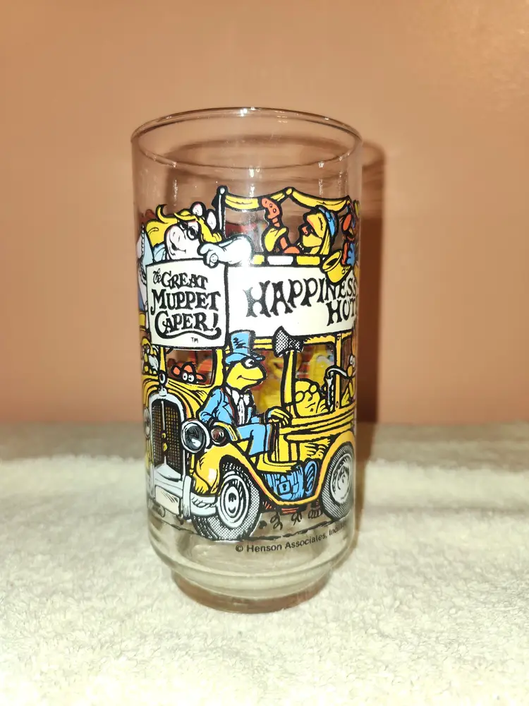 McDonald's 1981 Vintage Henson Muppets Drinking Glass