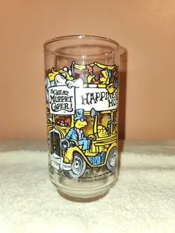 McDonald's 1981 Vintage Henson Muppets Drinking Glass