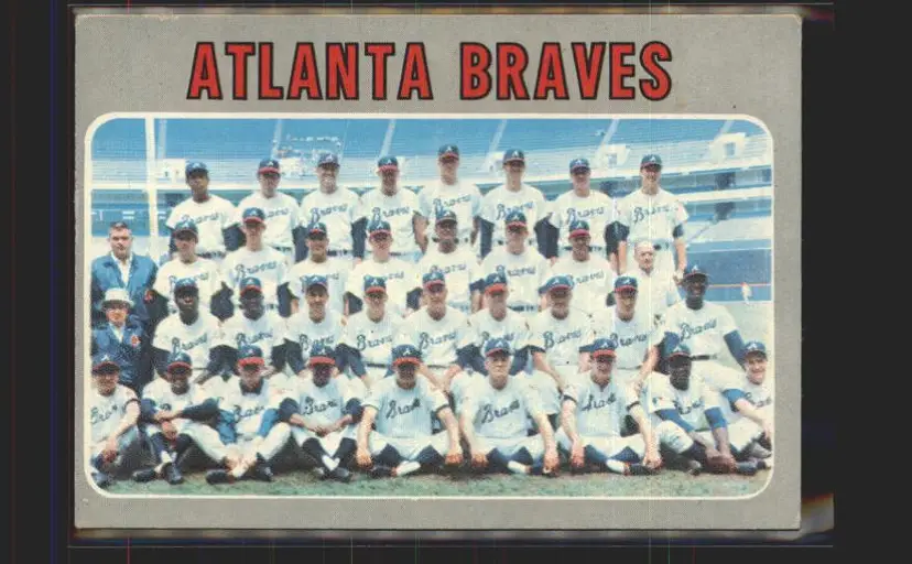 Atlanta Braves 1970 Topps #472 - (pk6) - Atlanta Braves
