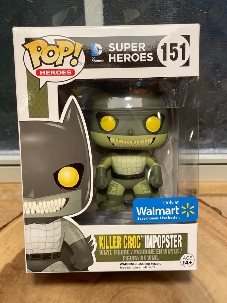 NIB Funko Pop! Batman Killer Croc Imposter #151 DC Superheroes