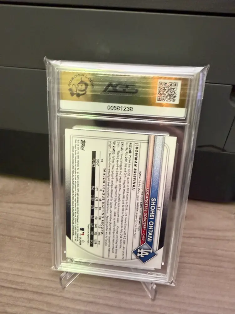 Shohei Ohtani 2025 Bowman GEM-MT AGS 10