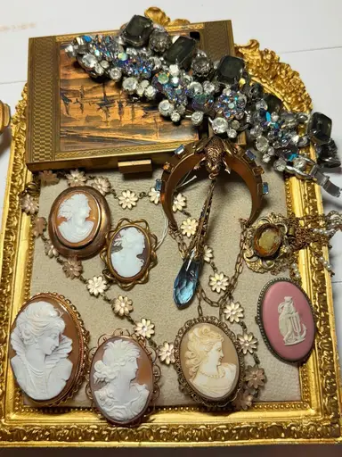 Black Friday Marathon Maci & Matt!!!!! Silver, Micro Mosaics, Deco,  Hat Pins & More