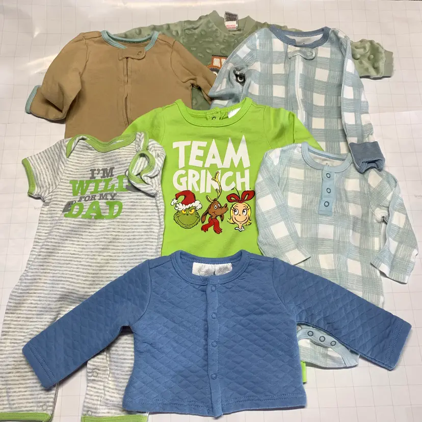 7-Boys Clothes 0-3m