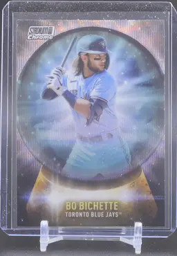 2021 Stadium Club Chrome Crystal Ball, Bo Bichette, Toronto Blue Jays