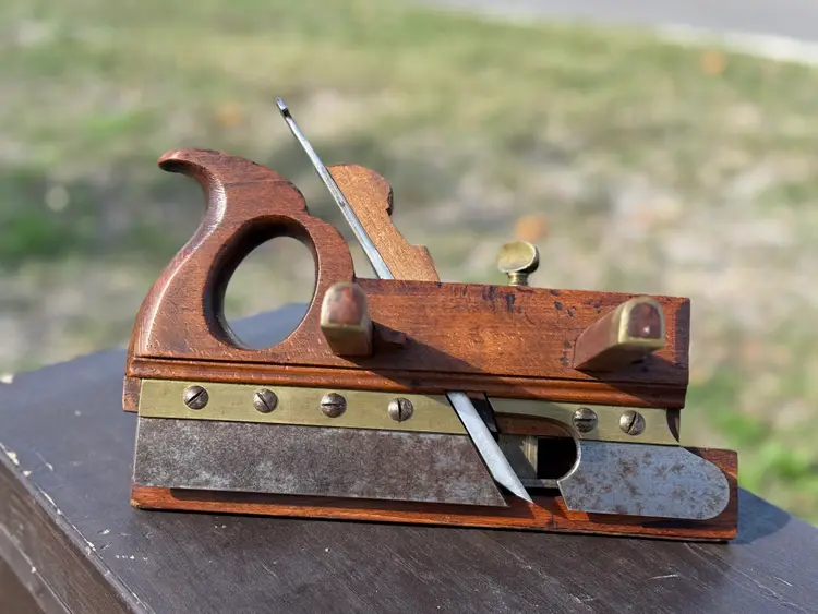 Plough plane with complete set of  cutters