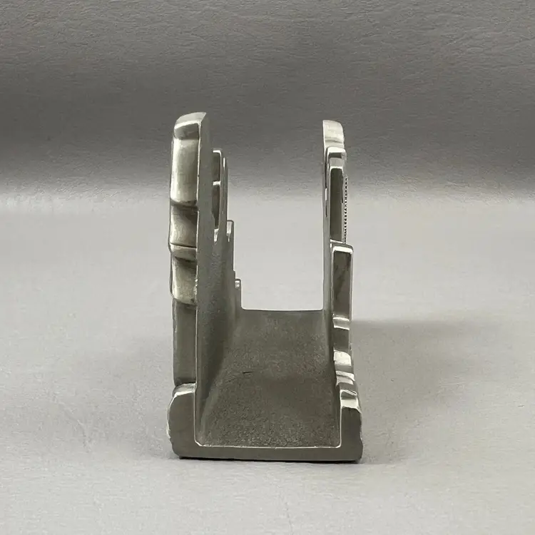 Singapore Skyline Merlion Pewter Business Card Holder Lion Mermaid Royal Selangor 3.5x2"