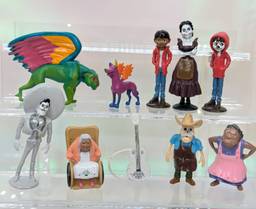 Disney Pixar COCO Figures Lot Of 10 PVC toy Figure playSet Cake Toppers Dante Pepita Mama Papa Ernesto Miguel