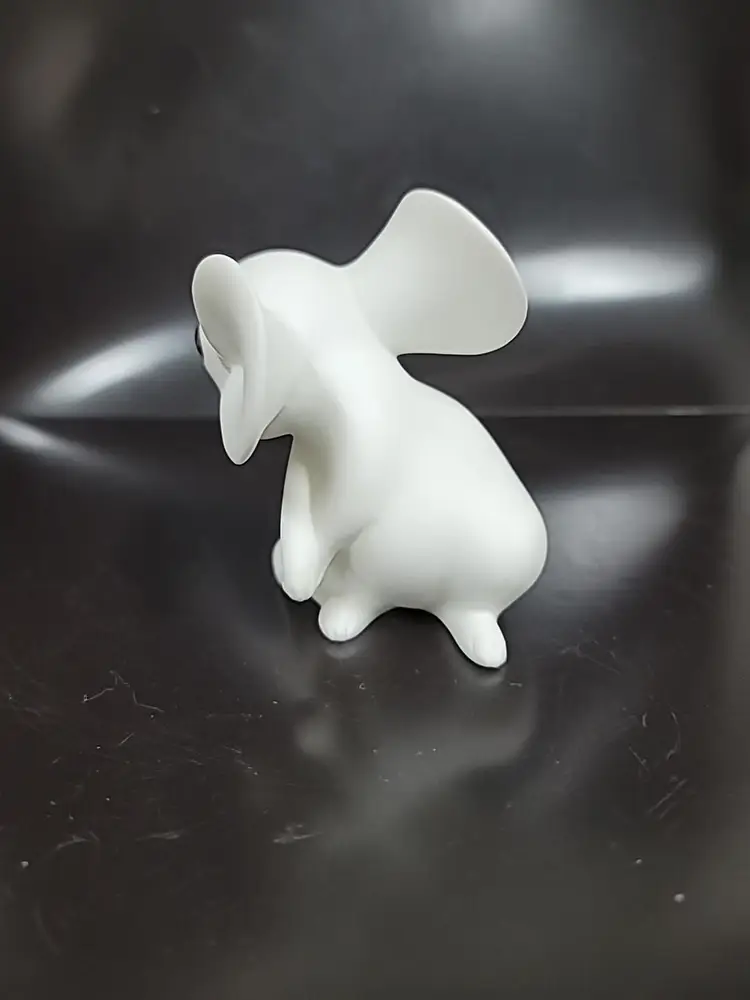 Bone China White Mouse Figurine By Freeman For George Good