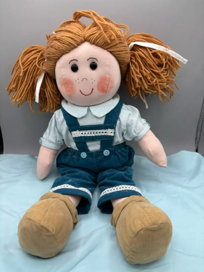 Vintage Style 18" Plush Rag Doll