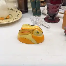 Handpainted Bunny Lid