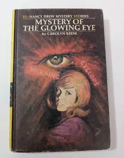 Nancy Drew Mystery Stories: The Mystery of the Glowing Eye - Carolyn Keene (Hardcover)