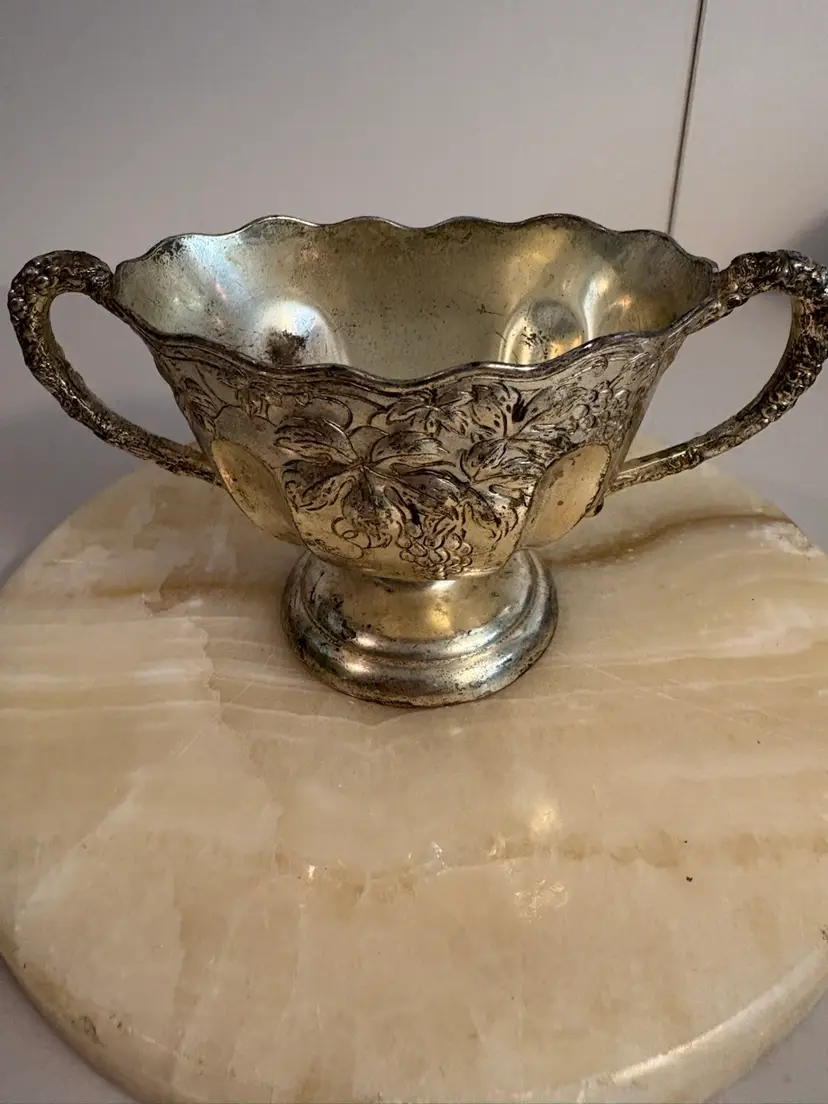 Silverplated Sugar Bowl