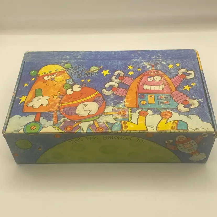 Vtg 1980 General Box Co. School Pencil Box