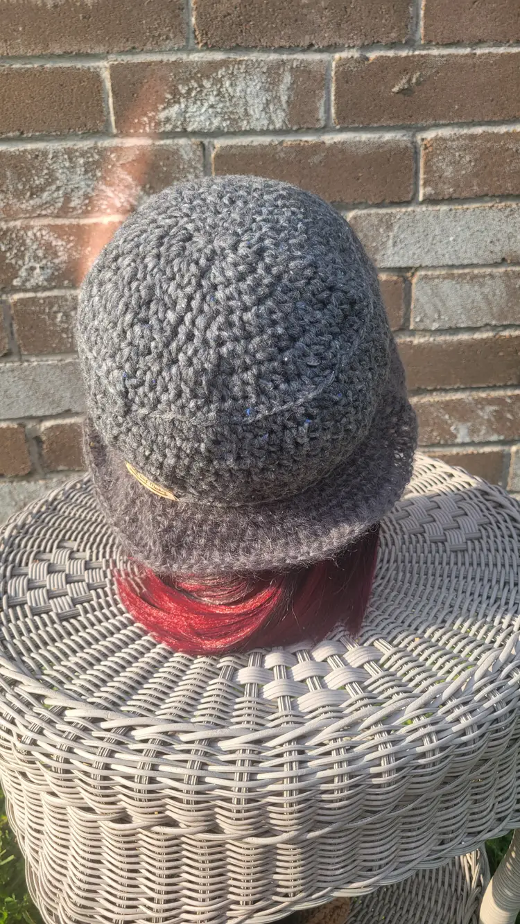 Crochet Bucket Hat: Breezewhisperer's Devotion