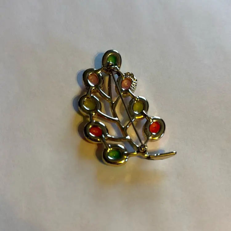 Sarah Coventry Candy Land Brooch #2 Discoloration AS IS