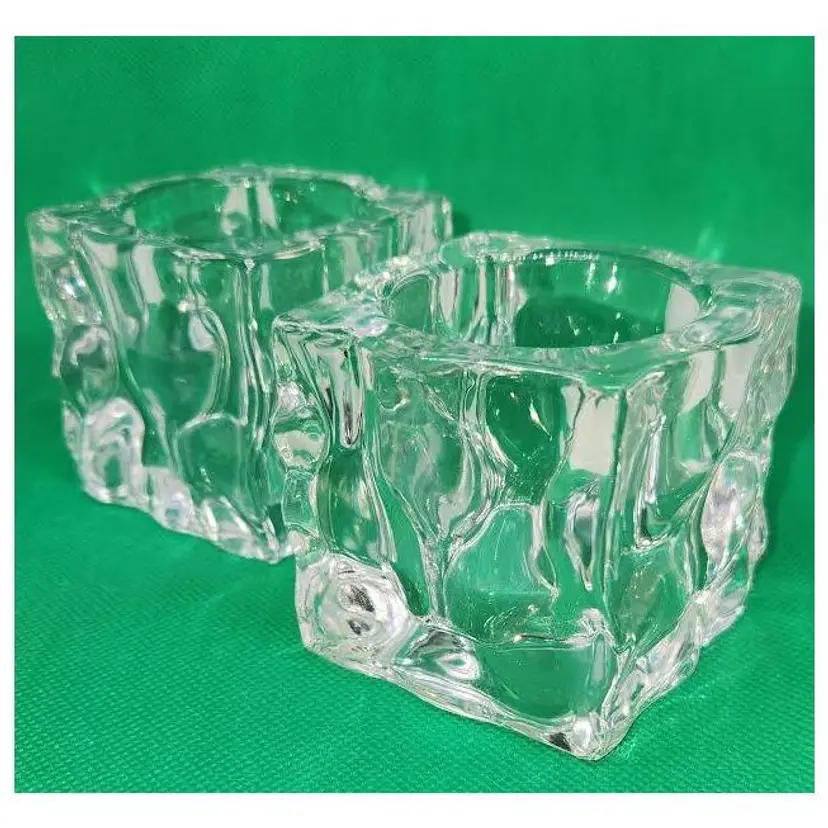 PARTYLITE ICE CUBE CANDLE HOLDERS